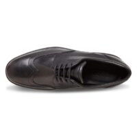 Ecco Lisbon, Elegant formal shoes made from black leather.
