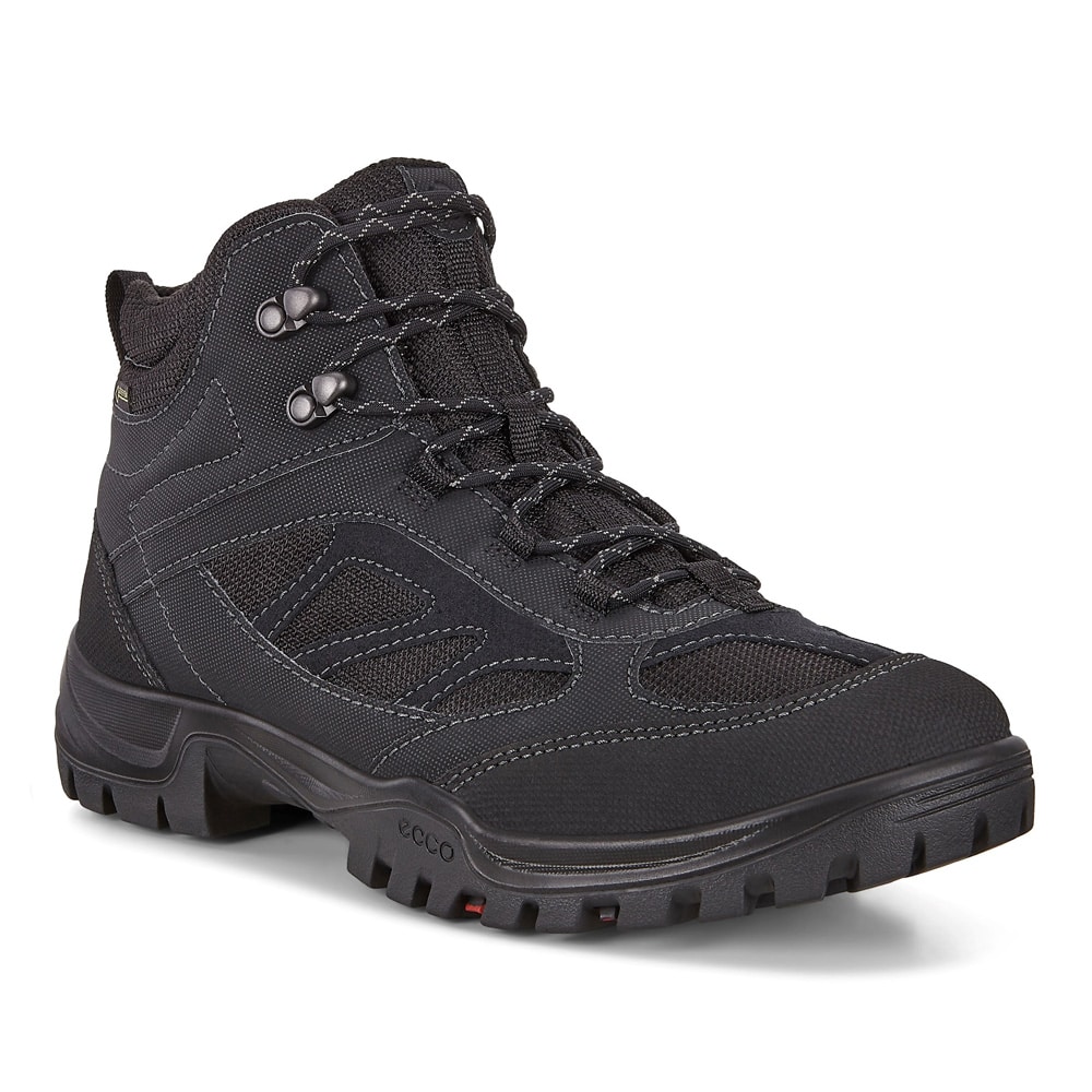 Ecco Men's Xpedition III Boots Black Mens Outdoor Boots - 121 Shoes