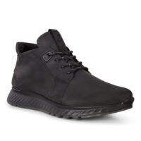 Ecco ST1 m Black. Street-smart men's sneaker style shoe.