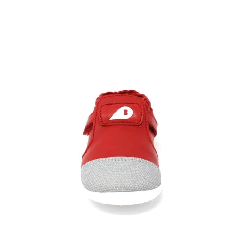 The Bobux Xplorer Origin Red. Suitable for first-walkers.