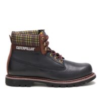 CAT Colorado Black Full-Grain Premuim Leather Boot