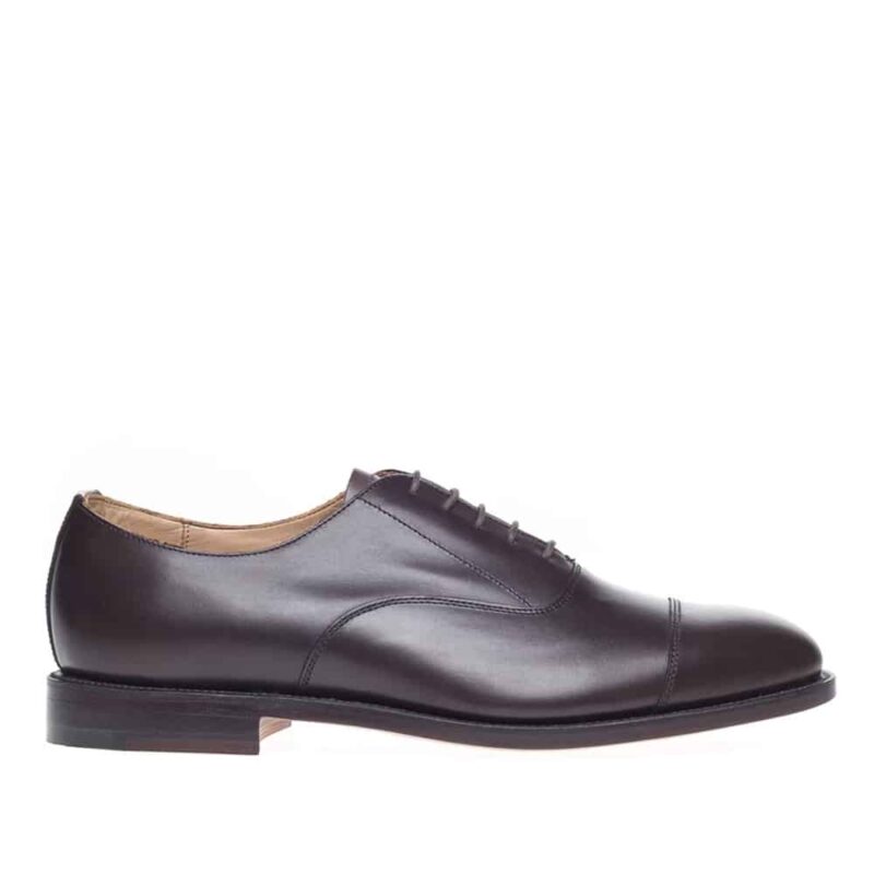 NPS Law Walnut 5 Eye Capped Oxford Shoe