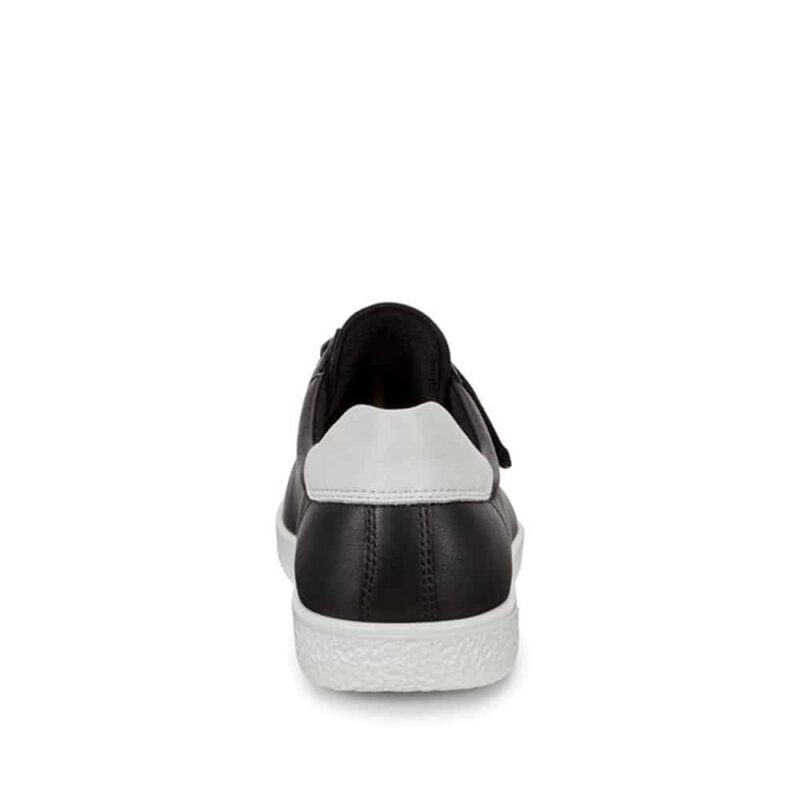 Ecco Soft 1.Premium Black Leather shoes.