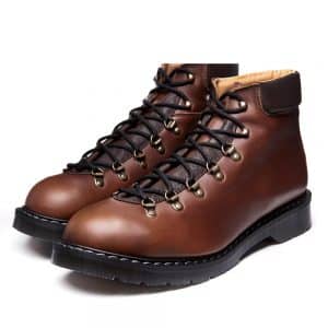 Solovair Brown Urban Hiker. Upper made from quality leather