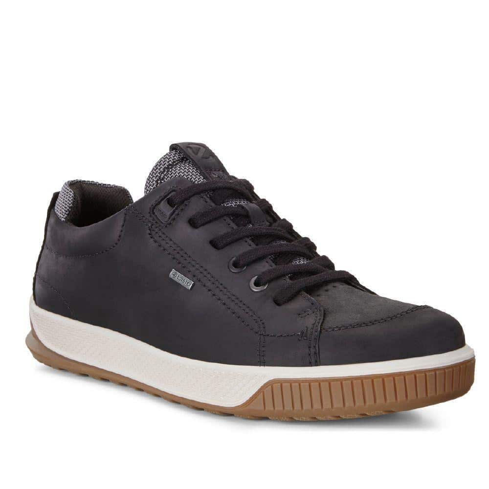Ecco Byway Tred Black Oil Nubuck Premium Leather Shoes - 121 Shoes