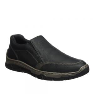 Rieker 16963-00 Black Loafers. Stylish Premium Shoes