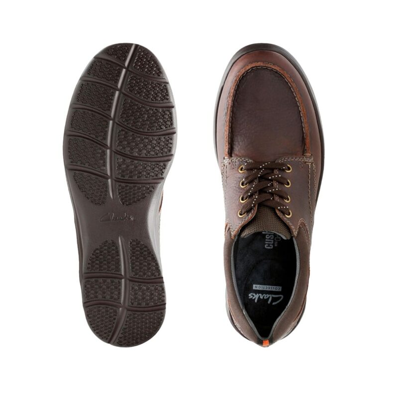 Clarks Cotrell Edge Brown Oily. Premium Shoes