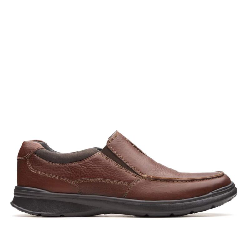 Clarks Cotrell Free Tobacco Leather. Premium Shoes