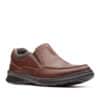 Clarks Cotrell Free Tobacco Leather. Premium Shoes