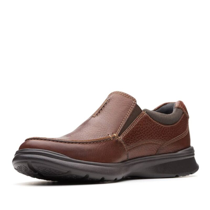 Clarks Cotrell Free Tobacco Leather. Premium Shoes