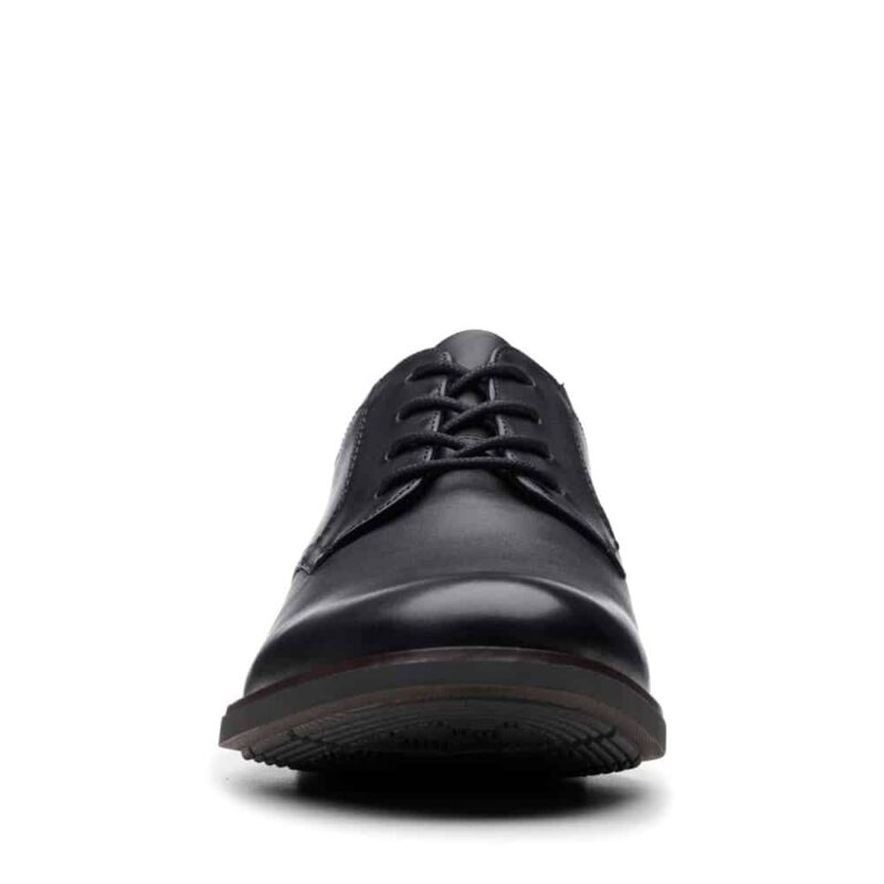 Clarks Becken Lace Black Leather. Premium Shoes
