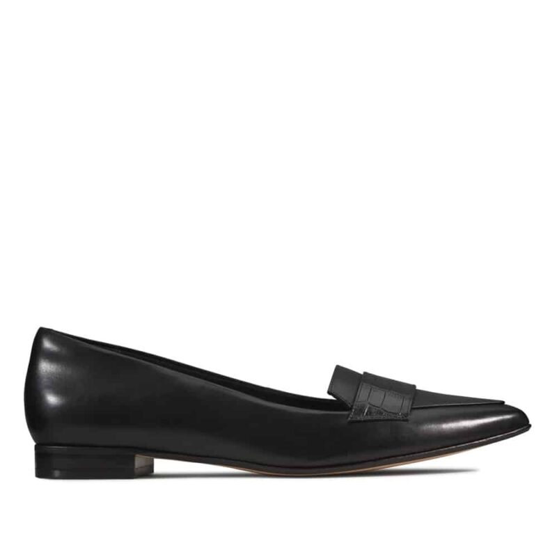 Clarks Laina 15 Loafer Black Combination. Premium Shoes
