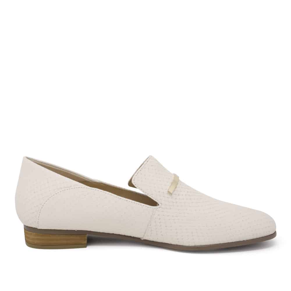 Clarks PureViola Trim White Snake Premium Shoes - 121 Shoes