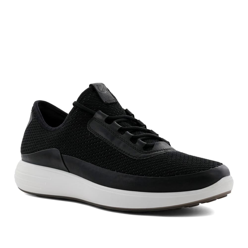 Ecco Soft 7 Runner M Black Premium Sneaker - 121 Shoes