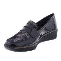 Rieker 53732-01 Black. Premuim Women's Shoes