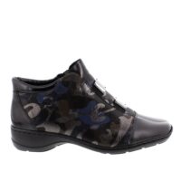 Rieker 58398-00 Black Combination. Stylish Shoes
