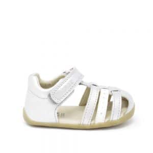 Bobux Jump Silver Sandal. Best shoes for growing feet