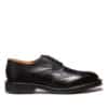 Solovair Black 4 Eye Gibson Brogue. Made from quality leather