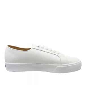 Superga 2730 Nappa Lea White. Stylish Premium Shoes