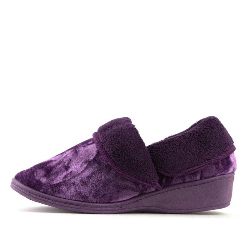 Lotus Doris Purple Full Slipper. Premium Women's Shoes