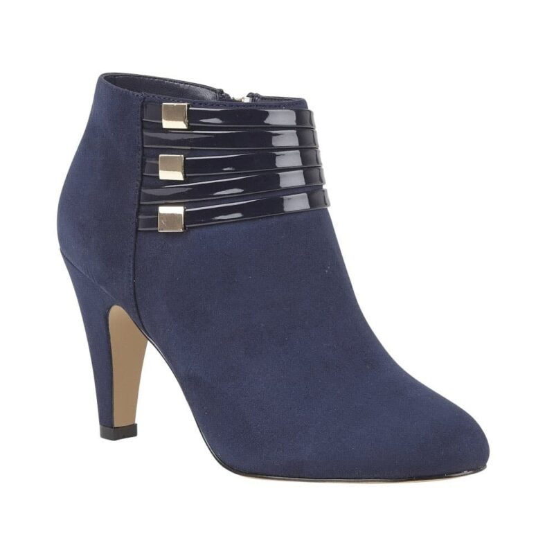 Navy Nell Shoe Boots
