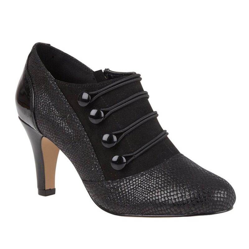 Lotus Pixie Black. Premium Women's Shoes