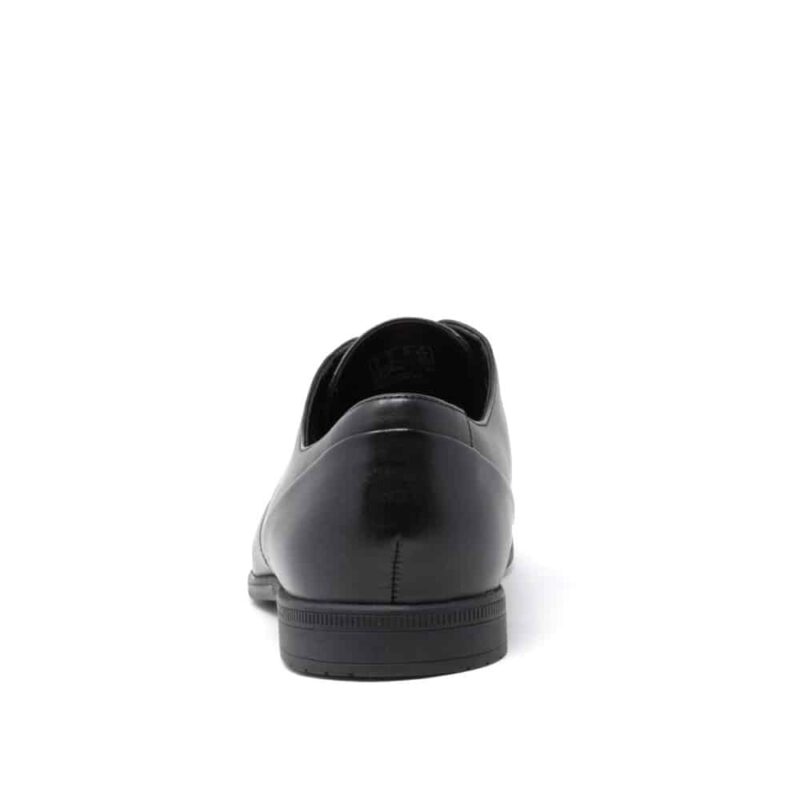 Clarks Bampton Lace Black Leather. Premium Women's Shoes
