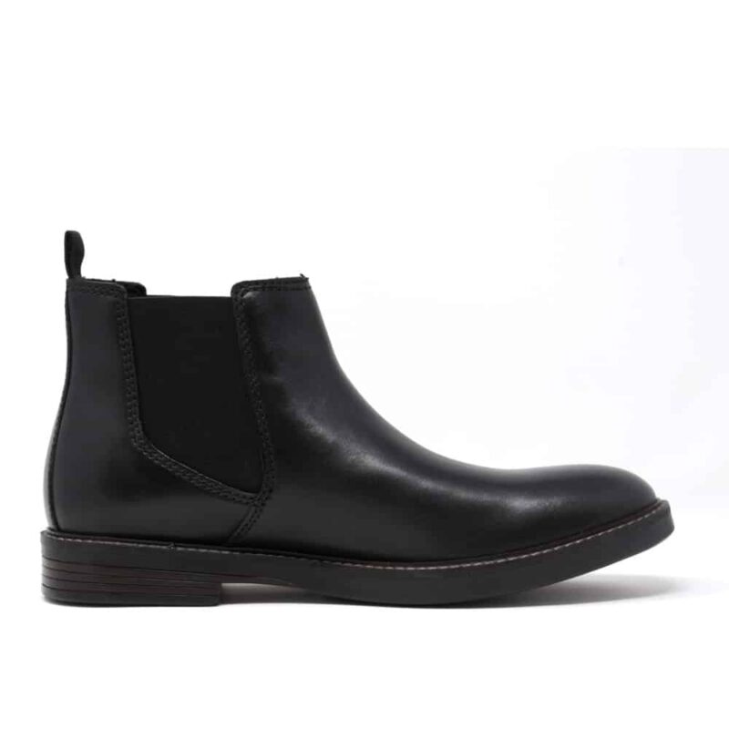 Clarks Paulson Up Black Leather. Premium Shoes