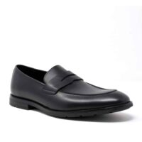Clarks Ronnie Step Black Leather. Premium Shoes
