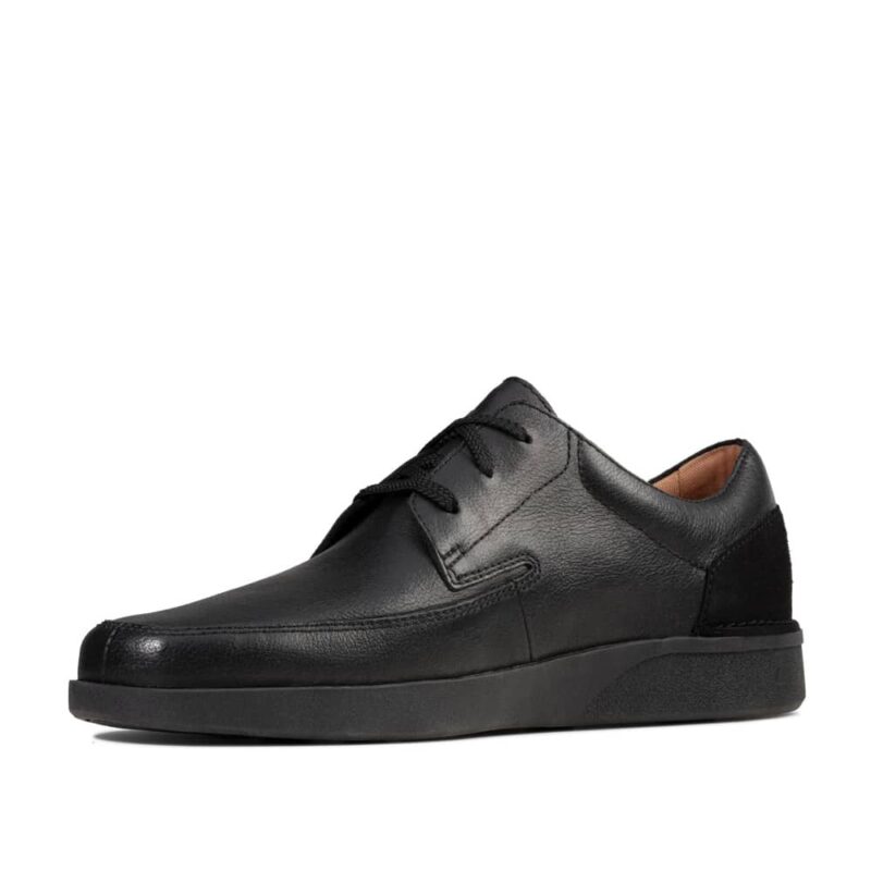 Clarks Oakland Craft Black Leather. Premium Shoes