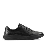 Clarks Sift Speed Black Leather. Premium Shoes