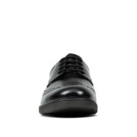 Clarks Helston Limit Black Leather. Premium Shoes