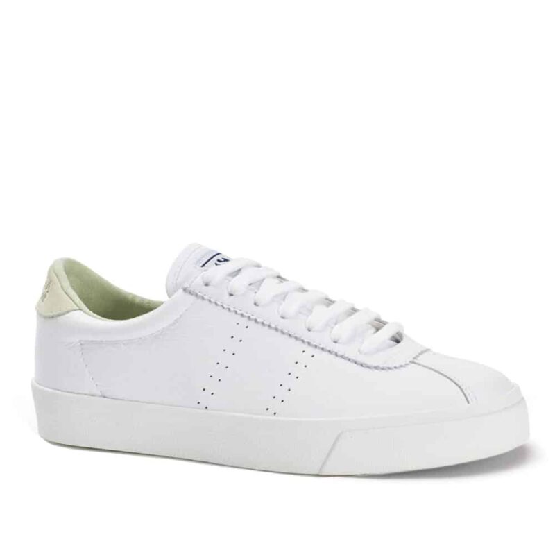 SUPERGA 2843 COMFLEAU White Green Lt - 121 Shoes