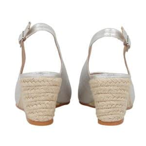 Lotus Tiffany Silver Open Toe Sandal