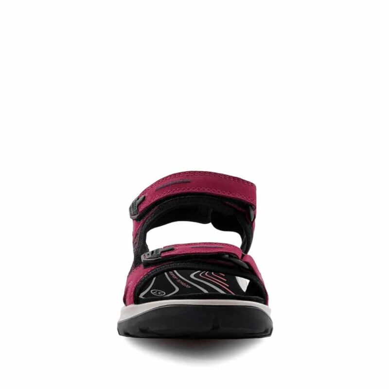 Ecco Offroad Sangria / Fig. Premium Leather Sandals