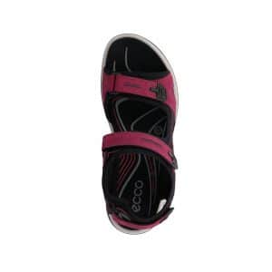 Ecco Offroad Sangria / Fig. Premium Leather Sandals
