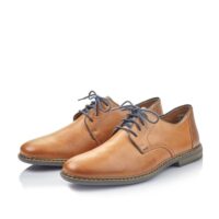 Rieker 13422-25 Men's Brown Lace Up Shoes
