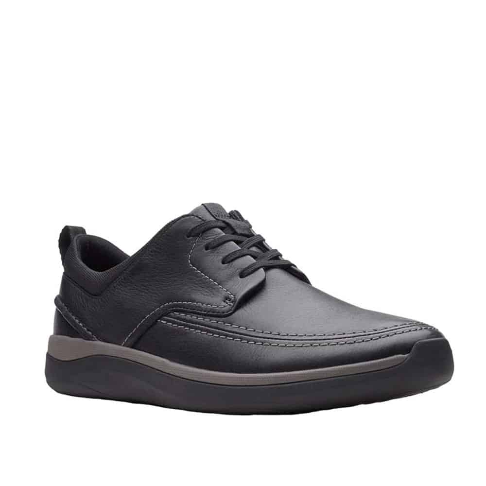 Altitud palo Intenso Clarks Garratt Street Derbys Black Premium Men's Shoes - 121 Shoes