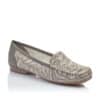 Rieker 40086-42 Ladies Grey Slip On Shoes