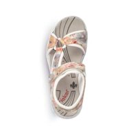 Rieker 66979-92 Ladies Sandals with Hook and Loop Fastening