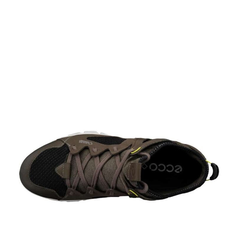 Ecco Omni-Vent M Tarmac / Black. Premium Leather Shoes