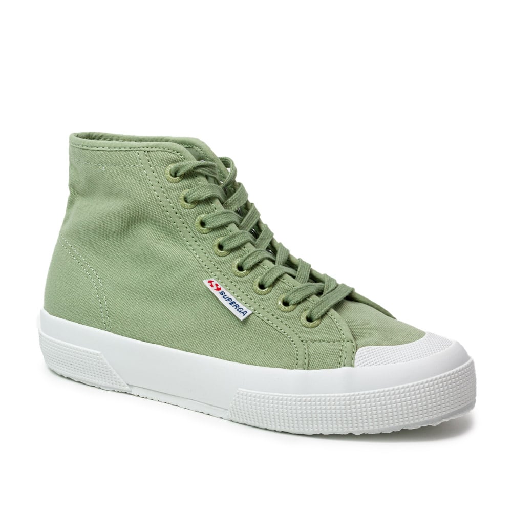 Superga 2295 COTW Green Sage Premium Cotton Trainers - 121 Shoes