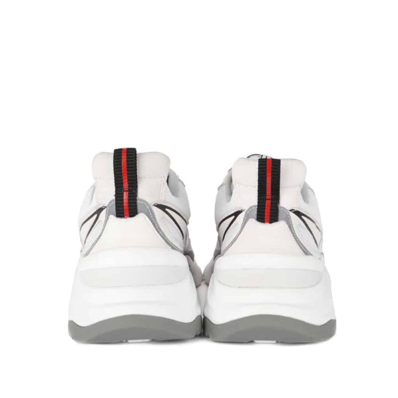 Ash Flex White Sliver Black. Premium Sneakers