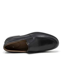 Clarks Un Aldric Slip Black. Premium Shoes