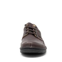 Clarks Nature II Brown. Premium Brown Leather Shoes