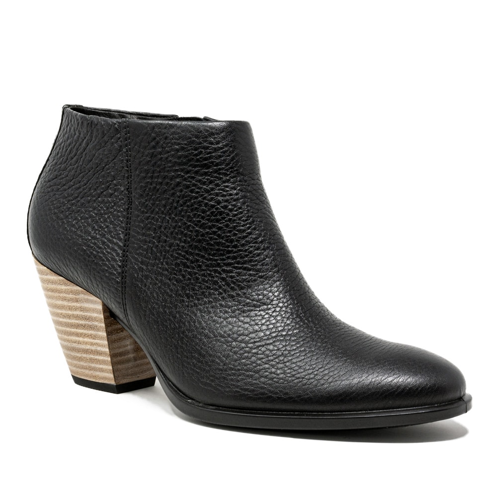 Ecco Shape 55 Western Black Lyra Premium Leather - 121 Shoes