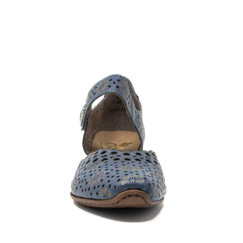 Rieker 43753-12 Blue Sandals