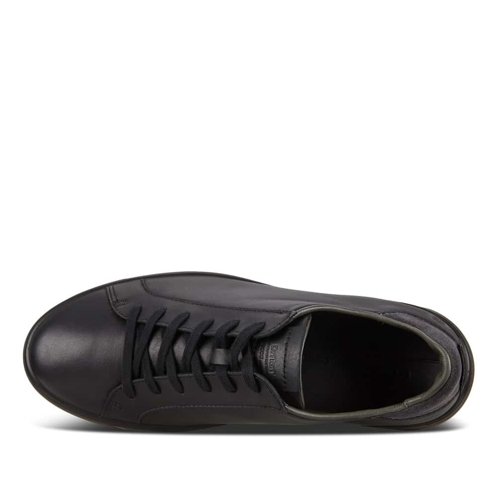 Ecco Street Tray M Black Magnet Premium Sneakers - 121 Shoes