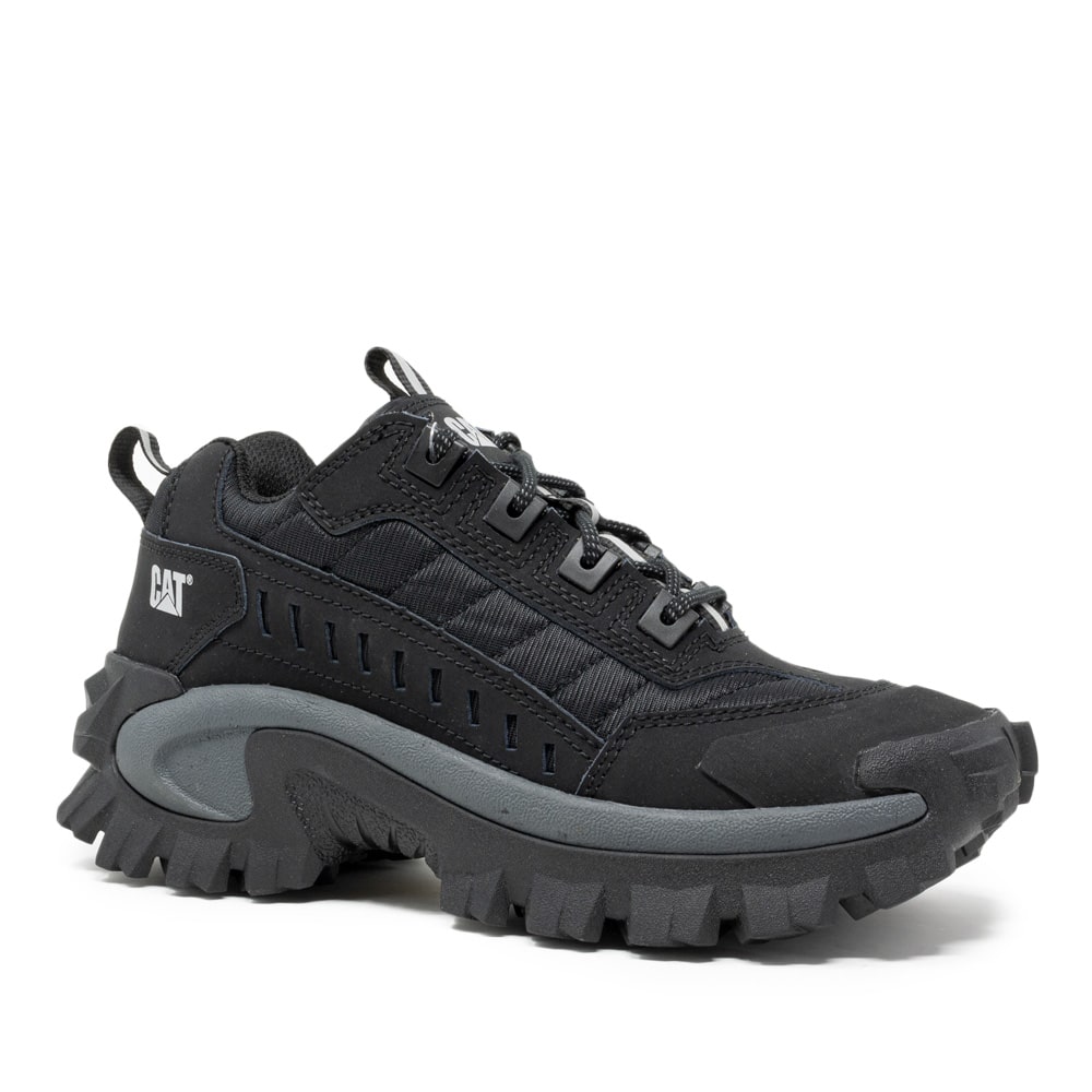 Caterpillar Intruder Black Dark Shadow Premium Trainers - 121 Shoes