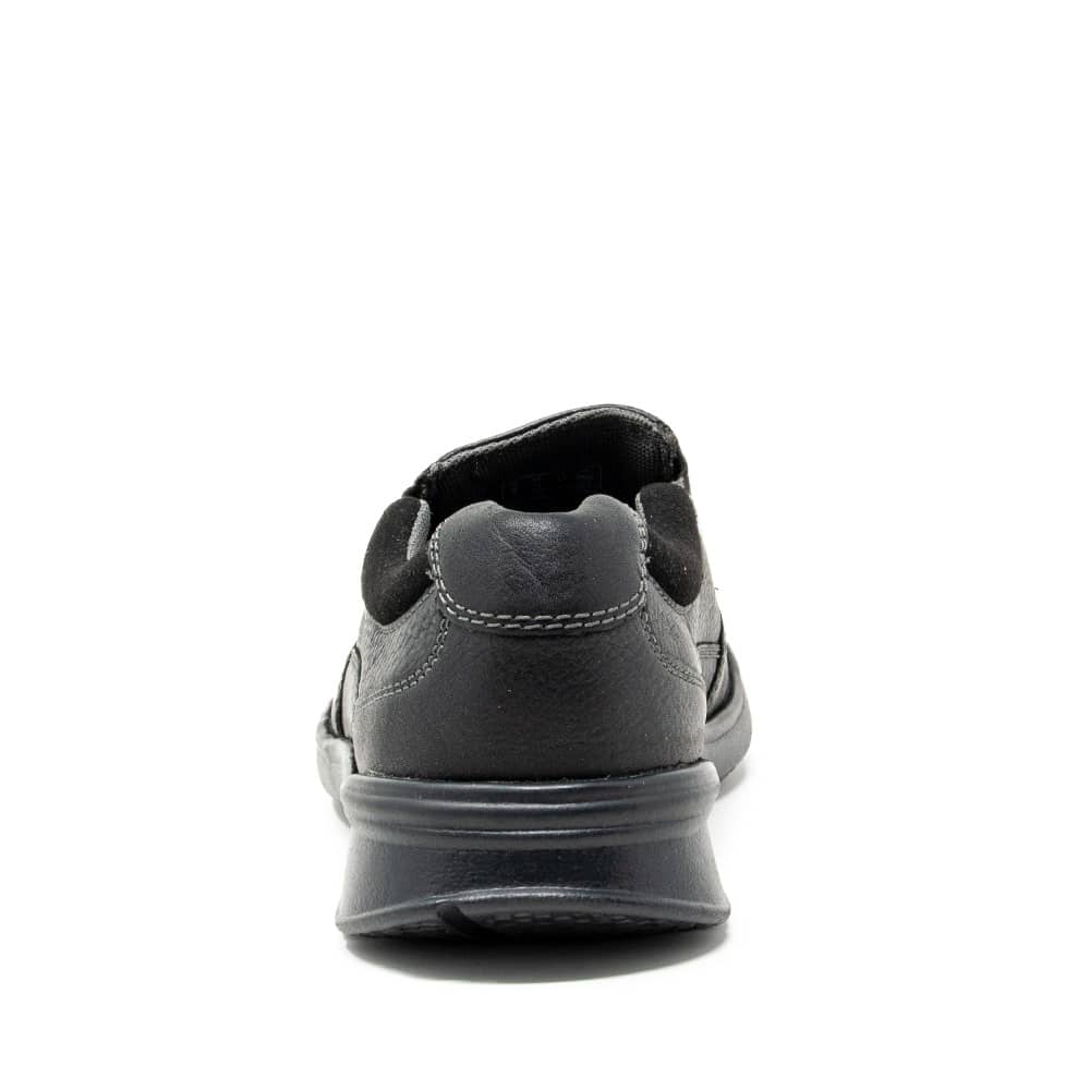 Clarks Cotrell Free 26131593 Men’s Slip-on Shoes Black Oily Lea Premium ...